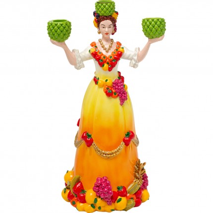 Candle Holder pineapple lady 36cm Kare Design