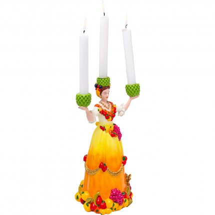 Chandelier femme ananas 36cm Kare Design