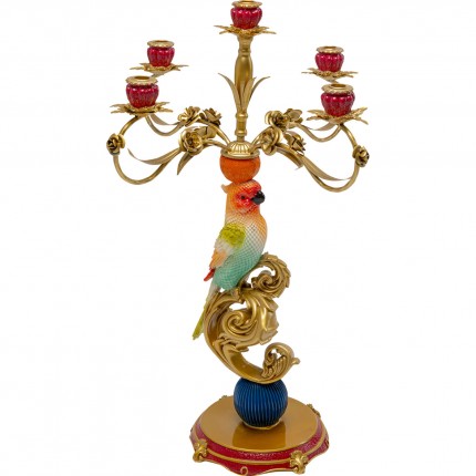 Candler Holder cockatoo 76cm Kare Design