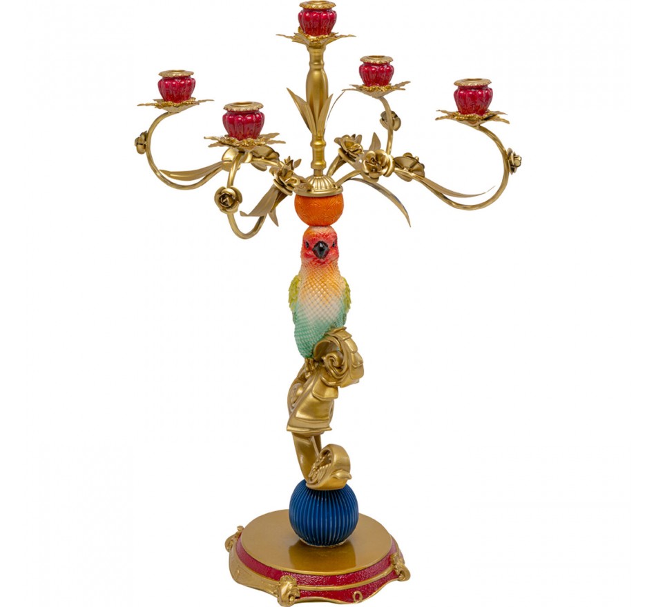 Candler Holder cockatoo 76cm Kare Design