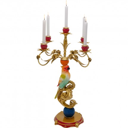 Candler Holder cockatoo 76cm Kare Design