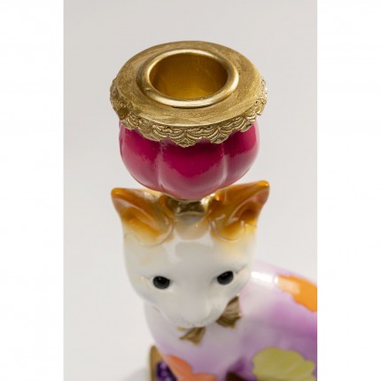 Candle Holder cat 24cm Kare Design