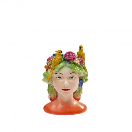 Candle Holder parrots lady Kare Design
