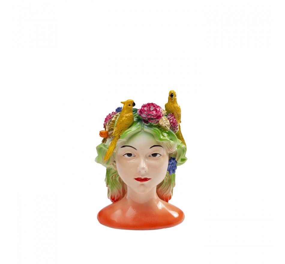 Chandelier femme perroquets Kare Design