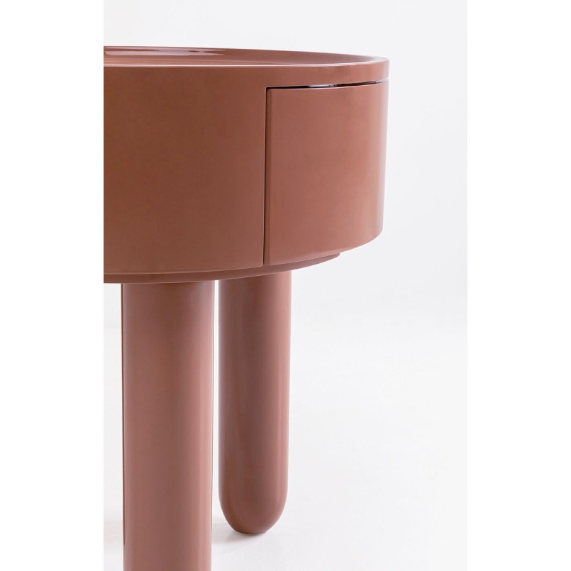 Table d appoint Lolly Mocha Mousse 45x51cm