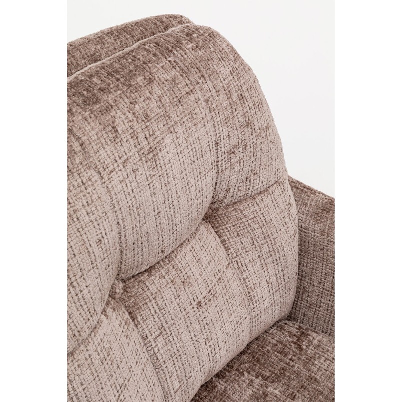 Chaise pivotante Molly taupe
