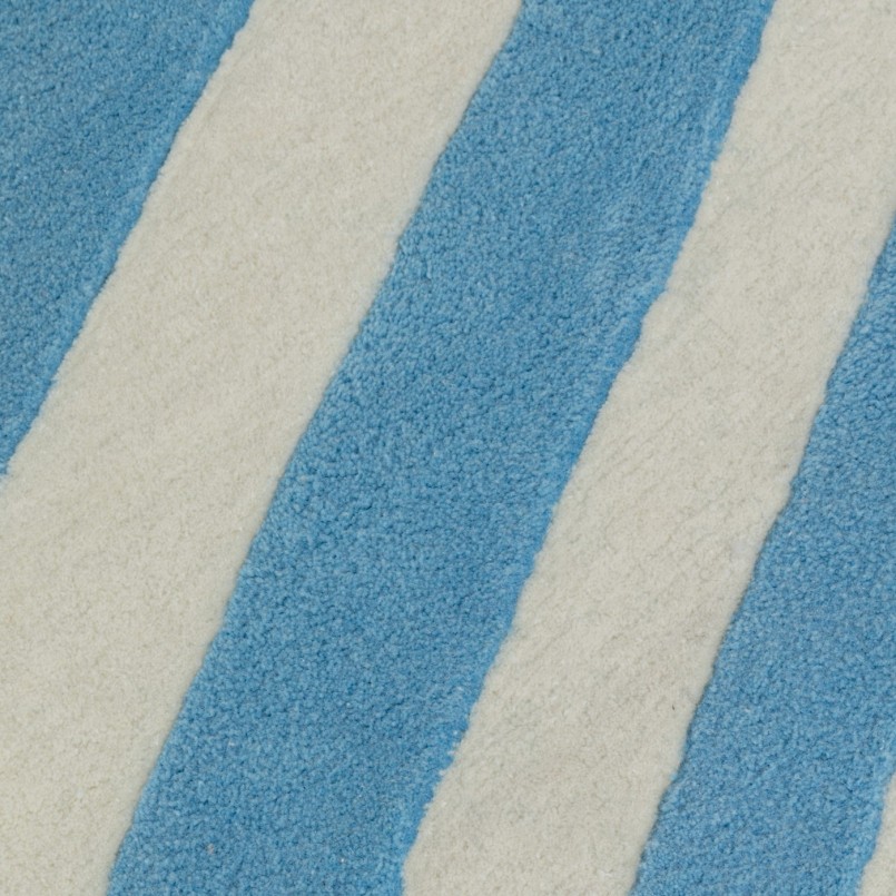 Tapis géométrique bleu - Electric Diamond - Kare Design