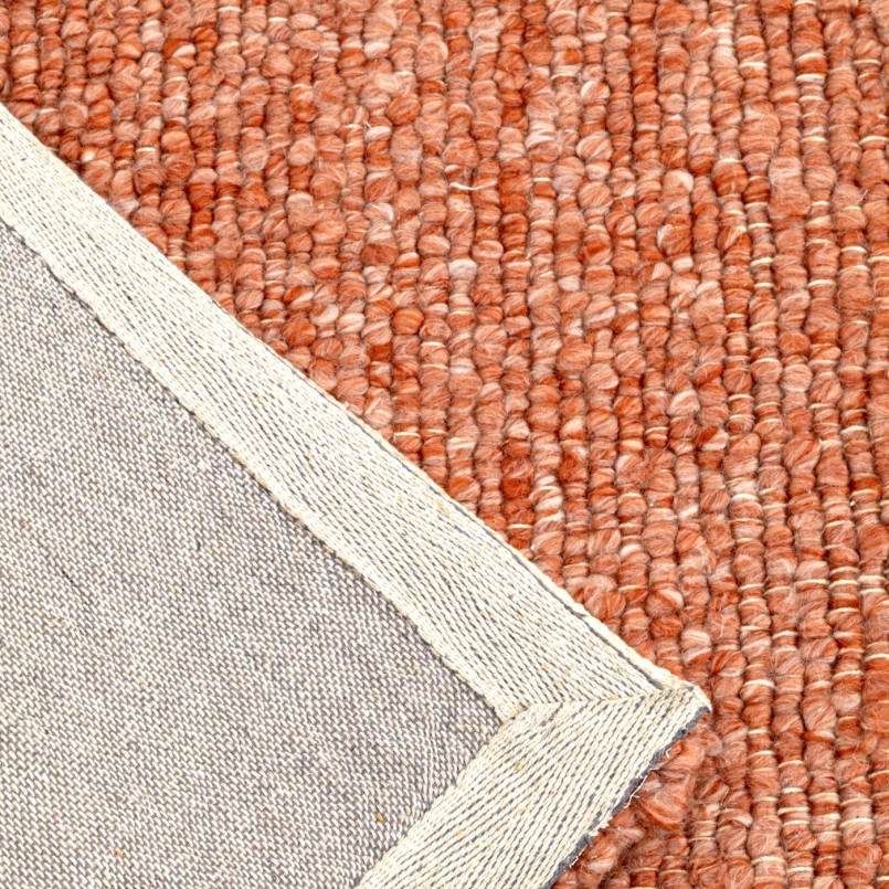 Tapis couleur brique - Boucara - Kare Design