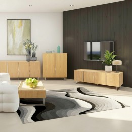 Carpet Aura 240x170cm grey Kare Design