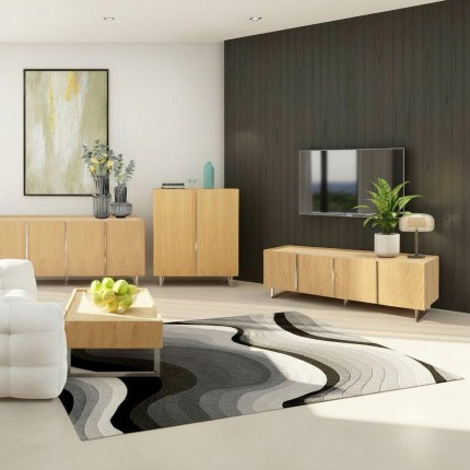 Carpet Aura 240x170cm grey Kare Design