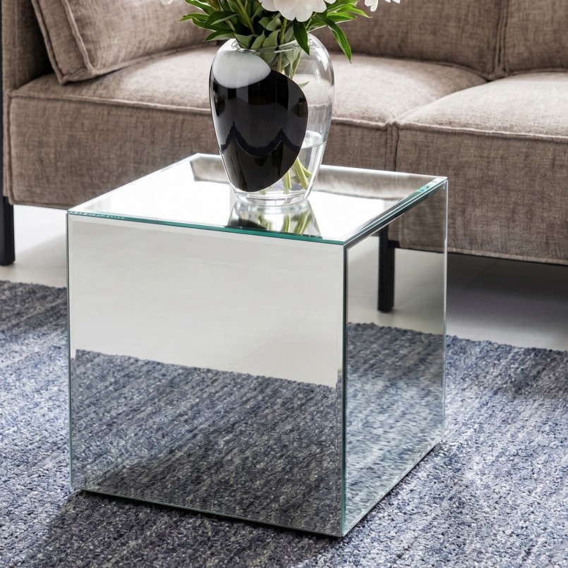 Side Table Luxury 45x45cm silver Kare Design