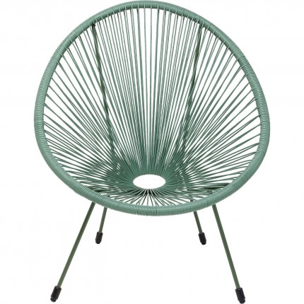 Salon de jardin Acapulco Mono vert Kare Design