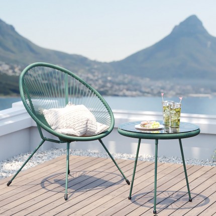 Outdoor Set Acapulco Mono green Kare Design