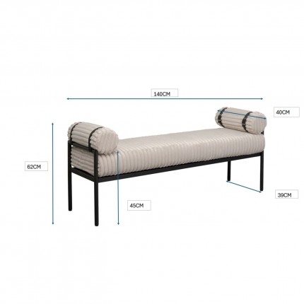 Bench Tilly cream Kare Design