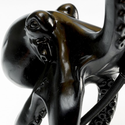 Table lamp Octopus black 43cm Kare Design