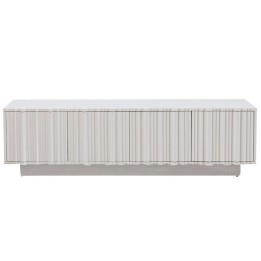Meuble TV gris au relief ondulé - Stucco - Kare Design