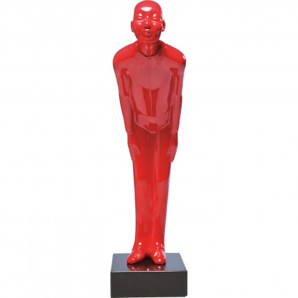 Deco Welcome Guests 46cm red Kare Design