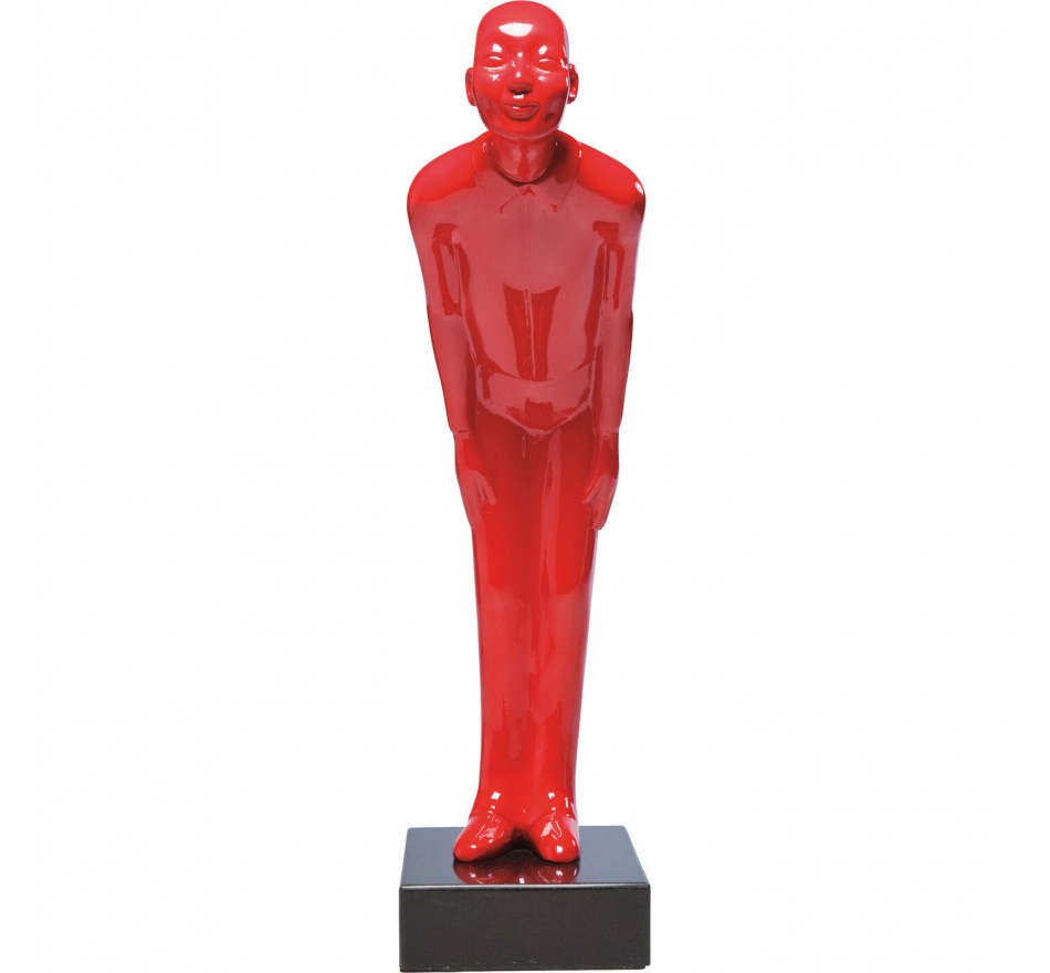 Deco Welcome Guests 46cm red Kare Design