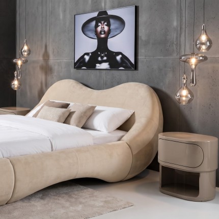 Chevet Groove taupe Kare Design