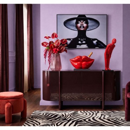 Déco Welcome Guest 46cm rouge Kare Design