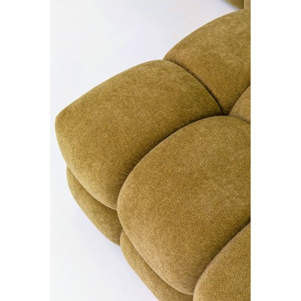 Corner Sofa Salamanca golden brown left Kare Design
