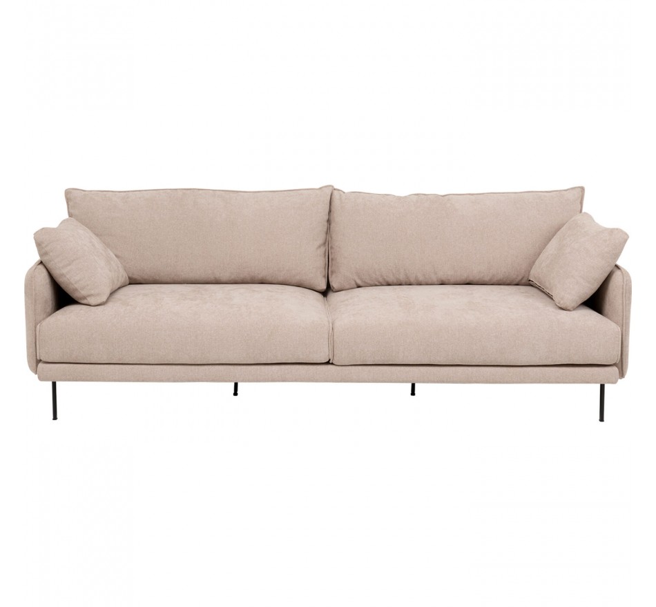 Sofa Edna 3-Seater cream Kare Design