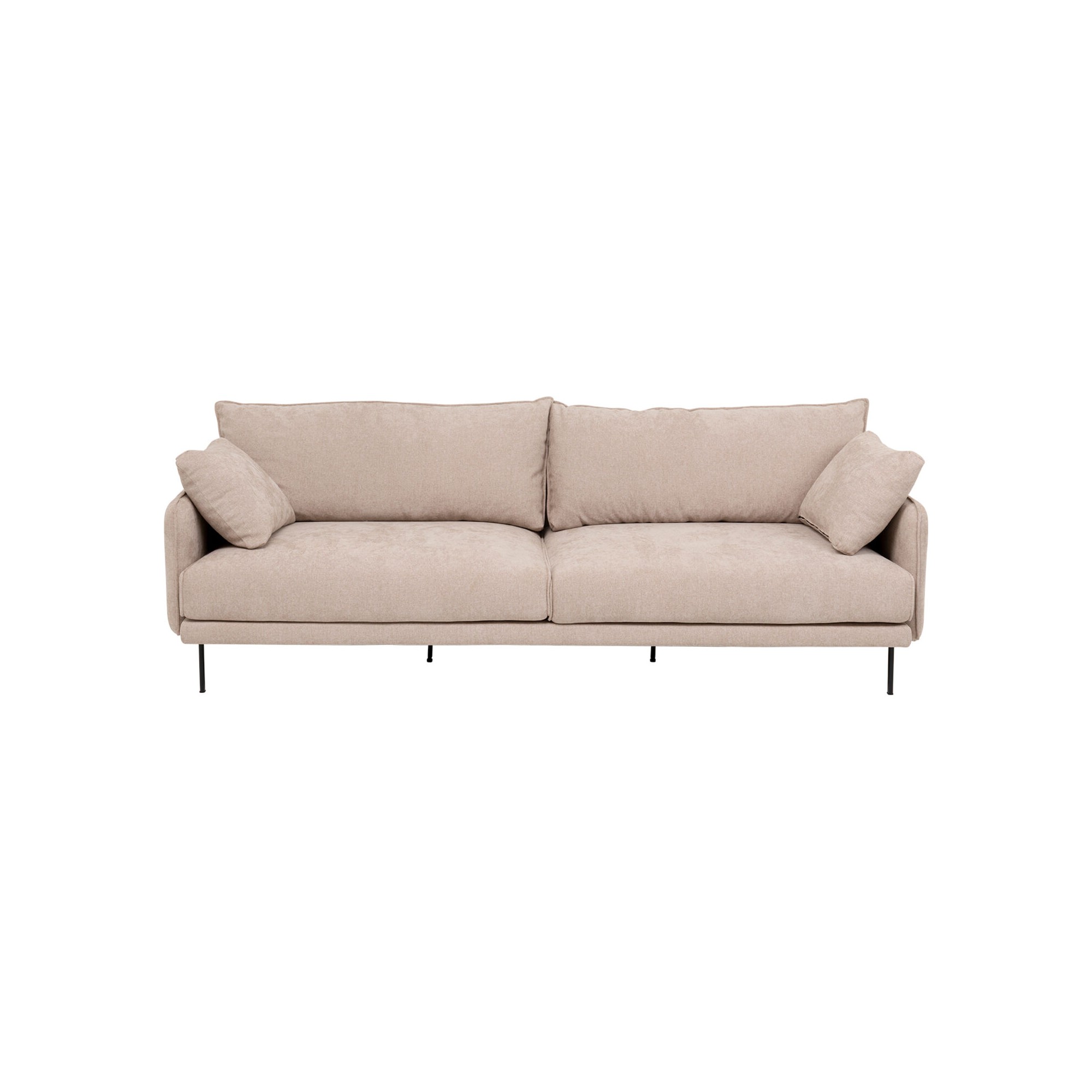 Sofa Edna 3-Seater cream Kare Design