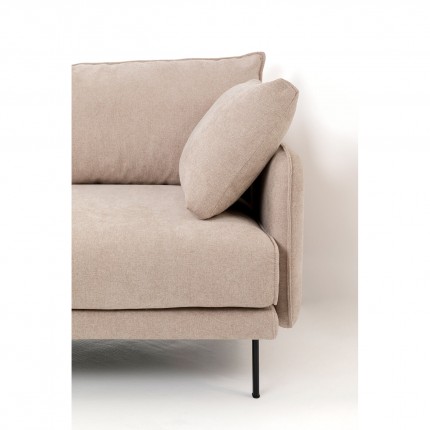 Sofa Edna 3-Seater cream Kare Design