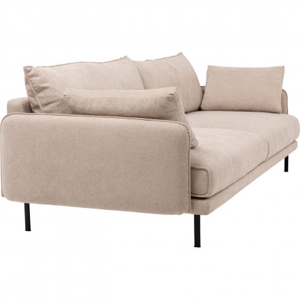 Sofa Edna 3-Seater cream Kare Design