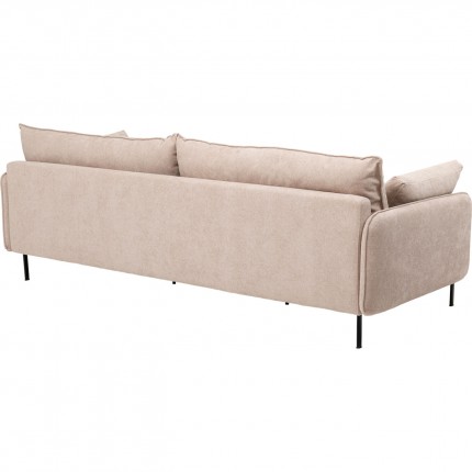 Sofa Edna 3-Seater cream Kare Design