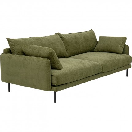 Sofa Edna 3-Seater green Kare Design