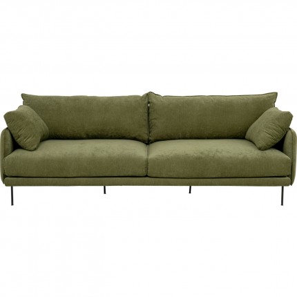 Canapé Edna 3 places vert Kare Design