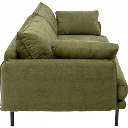 Sofa Edna 3-Seater green Kare Design