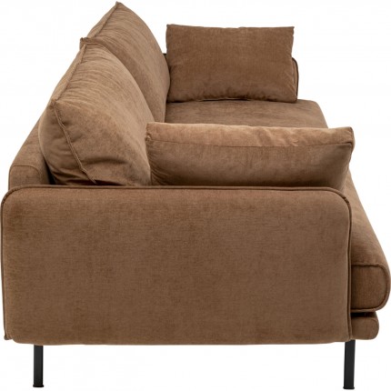 Sofa Edna 3-Seater mocha Kare Design