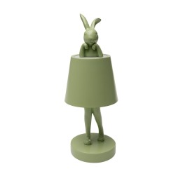 Table Lamp Animal rabbit LED 29cm green matcha Kare Design