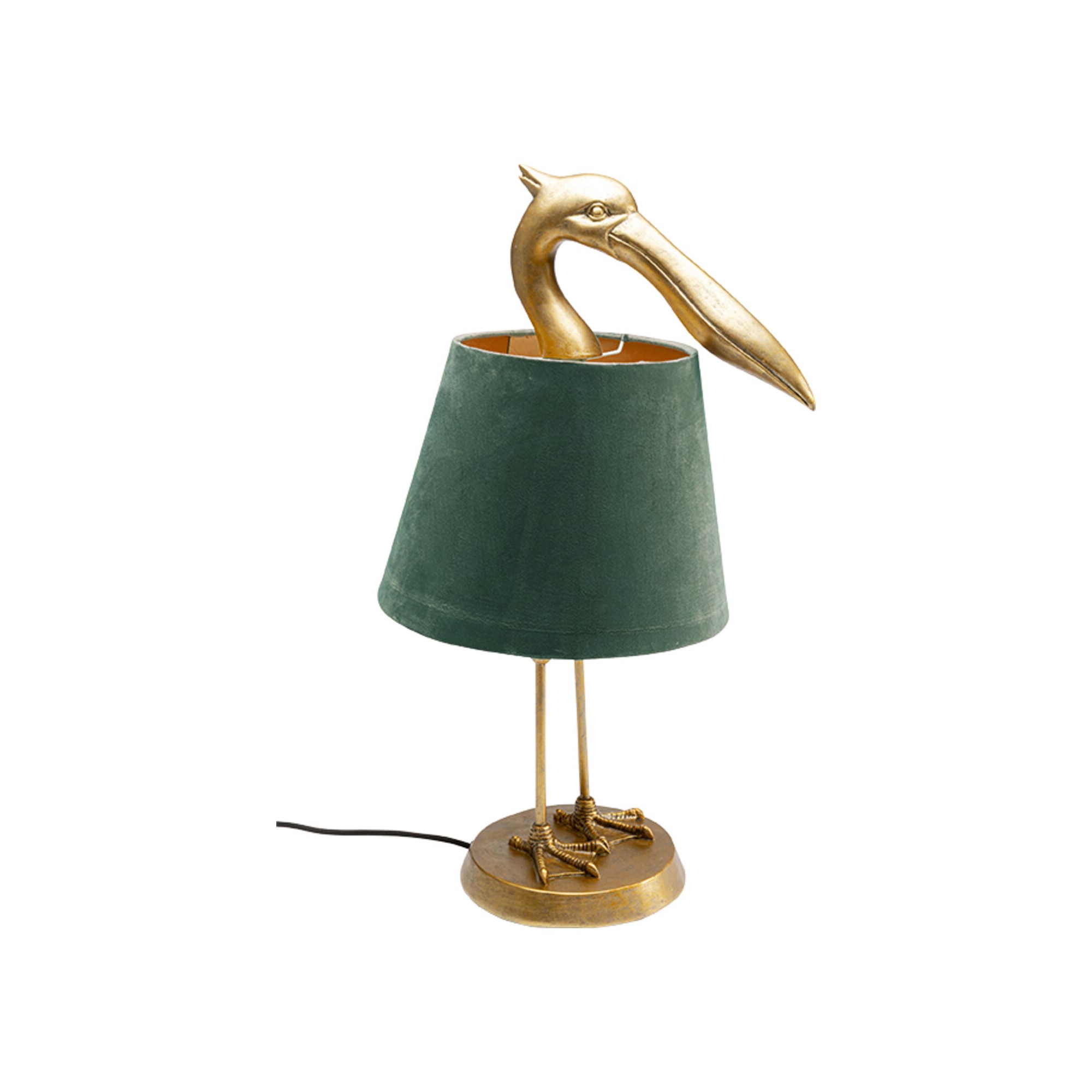 Lampe pélican doré Kare Design