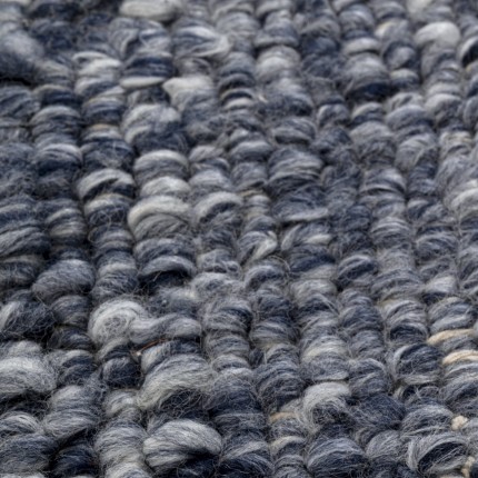 Tapis Boucara 250cm bleu Kare Design