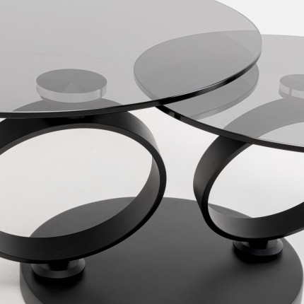 Coffee table Beverly smoked glass Kare Design