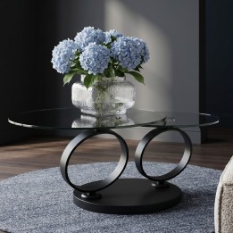 Table basse avec plateaux pivotants - Beverly - Kare Design