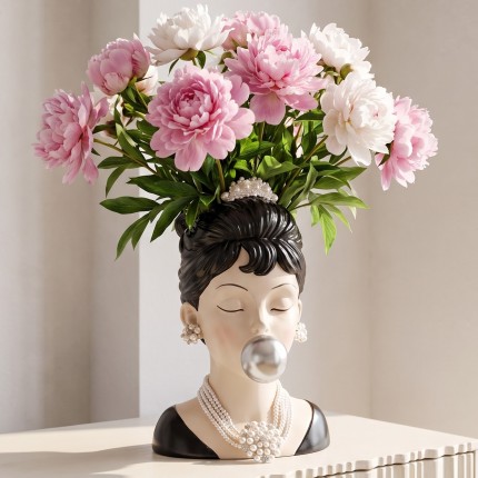 Vase femme chewing-gum Kare Design