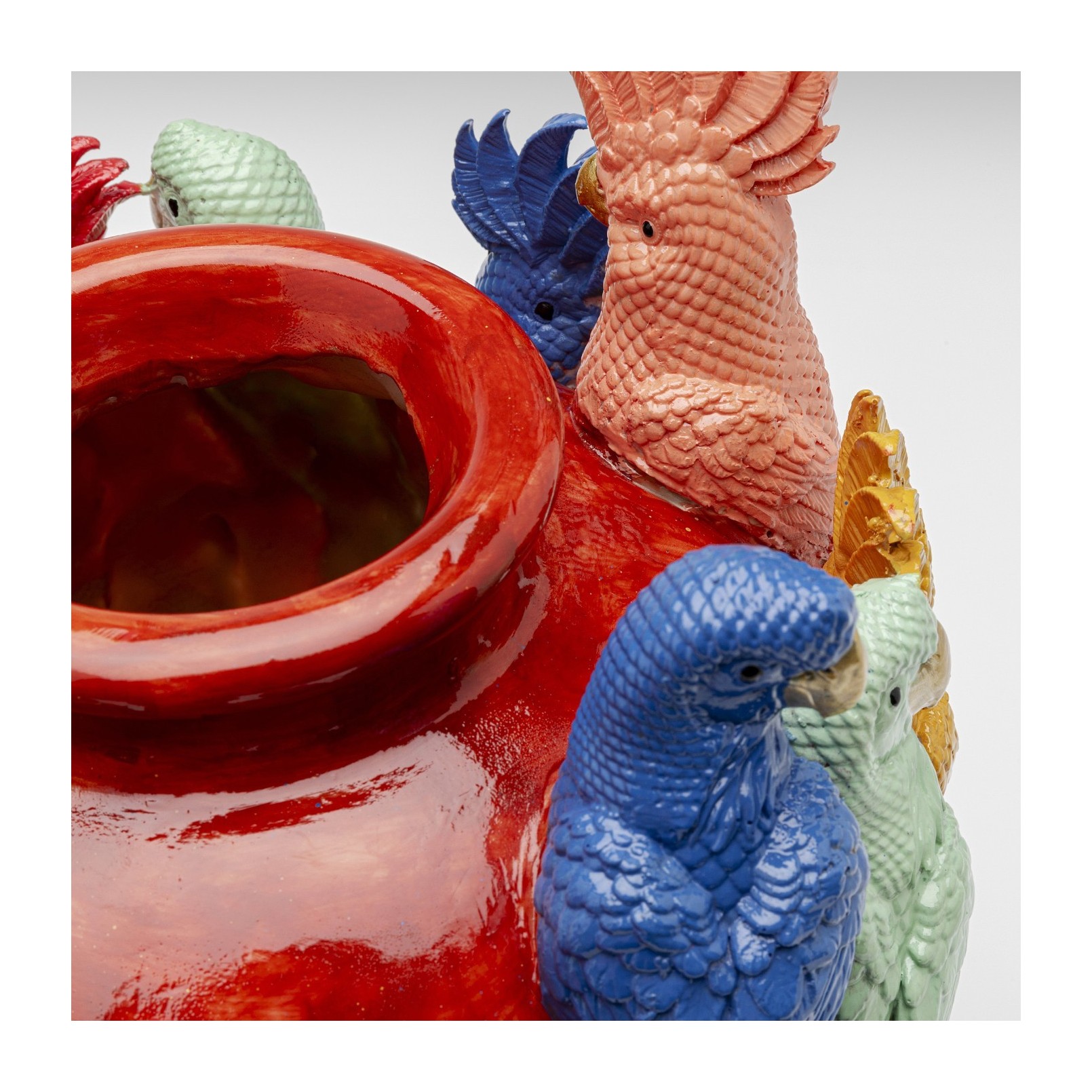 Vase parrots Kare Design