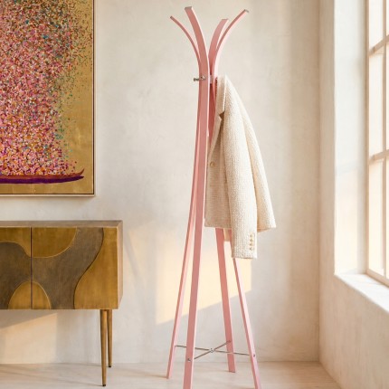 Coat Rack Libra pink Kare Design