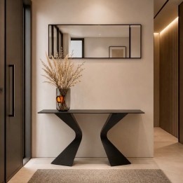 Vase en verre gris avec détails en relief - Drip - Kare Design