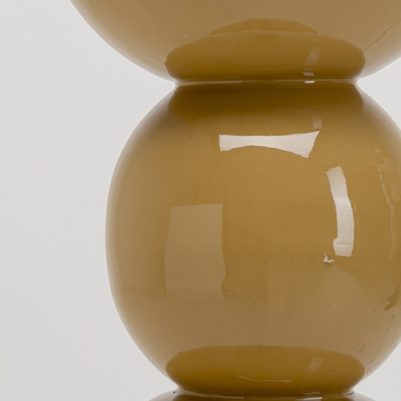 Lampadaire en acier jaune moutarde - Candy - Kare Design