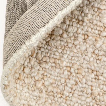 Carpet Boucara Ø250cm cream Kare Design