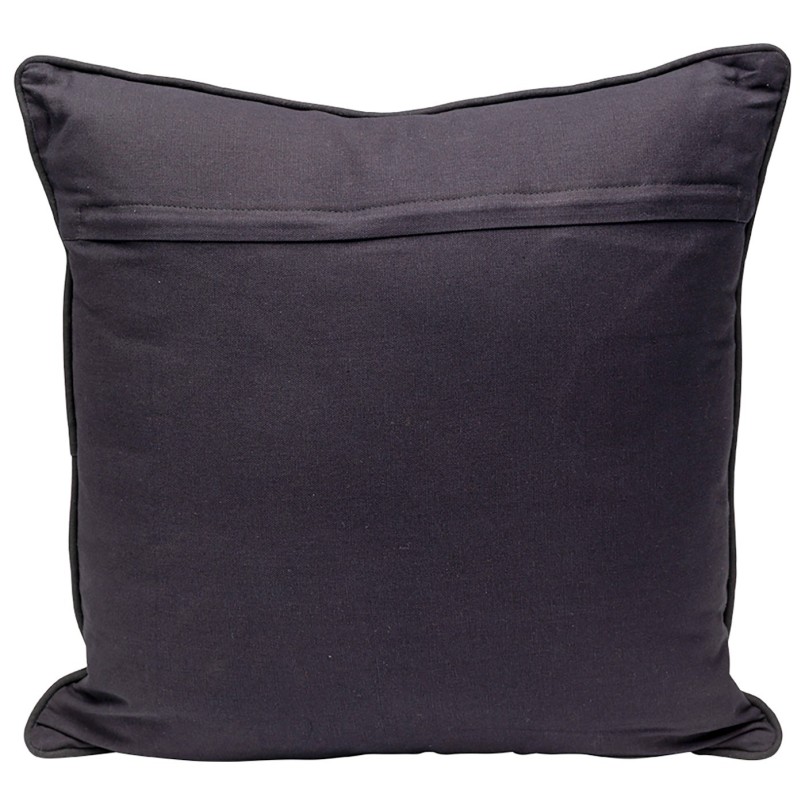 Cushion Icon flower black and yellow Kare Design
