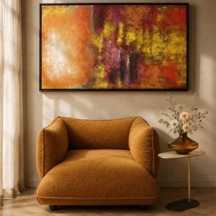 Vase Daphne marron 24cm Kare Design