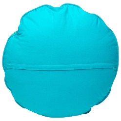 Coussin Icon croix turquoise et noir Kare Design