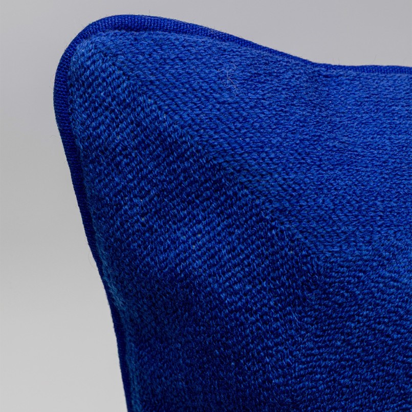 Cushion Icon star blue and white Kare Design