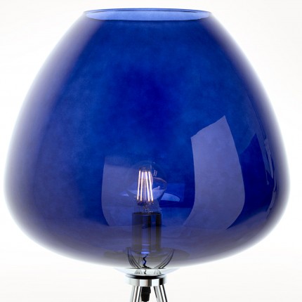 Lampadaire Sphere 146cm bleu Kare Design